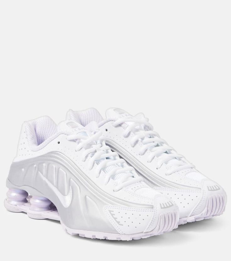 Nike Shox R4 " White Metallic Silver"